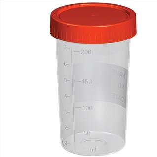 200ml Small Plastic Sample Container Pot Jar - PACK 275