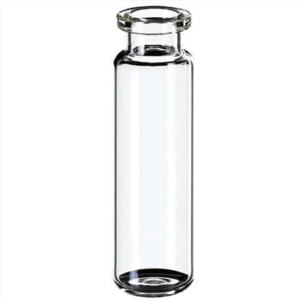 20ml clear round bottomed Headspace vials 22.5 x 75mm (CTC, Perkin Elmer & Agilent) - Pack 1000