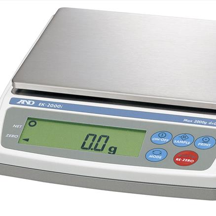 EK-2000i Compact Balance, 2000g x 0.1g with External Calibration