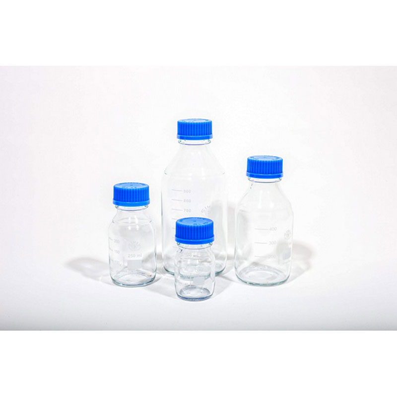 100ml 250ml 500ml 1000ml Laboratory Borosilicate Glass Reagent Bottle Set