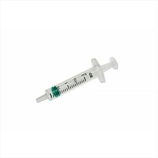 2ml Emerald Syringe - PACK of 100