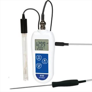pH and Temperature Meter Kit - ETI 8100