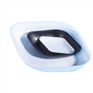 5ml White Diamond Shape Weighing Boats PACK 1000 - BD753-01